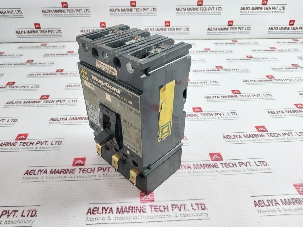 Square D Fal3600712M Trip Circuit Breaker 3 Pole 7Amp 600Vac