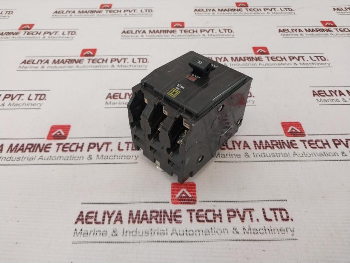 Square D Qo330 3-pole Circuit Breaker 30A 50/60Hz