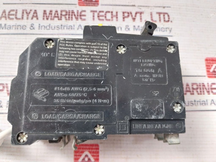 Square D Qo Miniature Circuit Breaker 25A 120/240 Vac