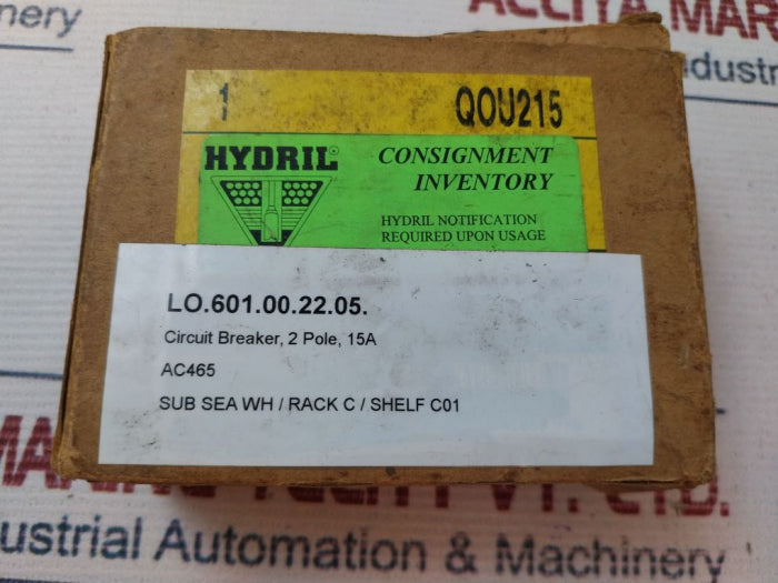 Square D Qou215 2-pole Circuit Breaker 120/240 Vac