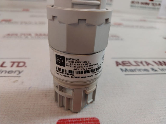 Stahl 8003/121 Panel Mounting Devices 500V/6A/1250 Va 4 046827 004933