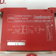 Stahl 9002/22-032-300-11 Intrinspak Safety Barrier 250 V