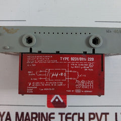 Stahl Elektronik 9231/0111 220 Repeater Relay 8929/20-121 220V