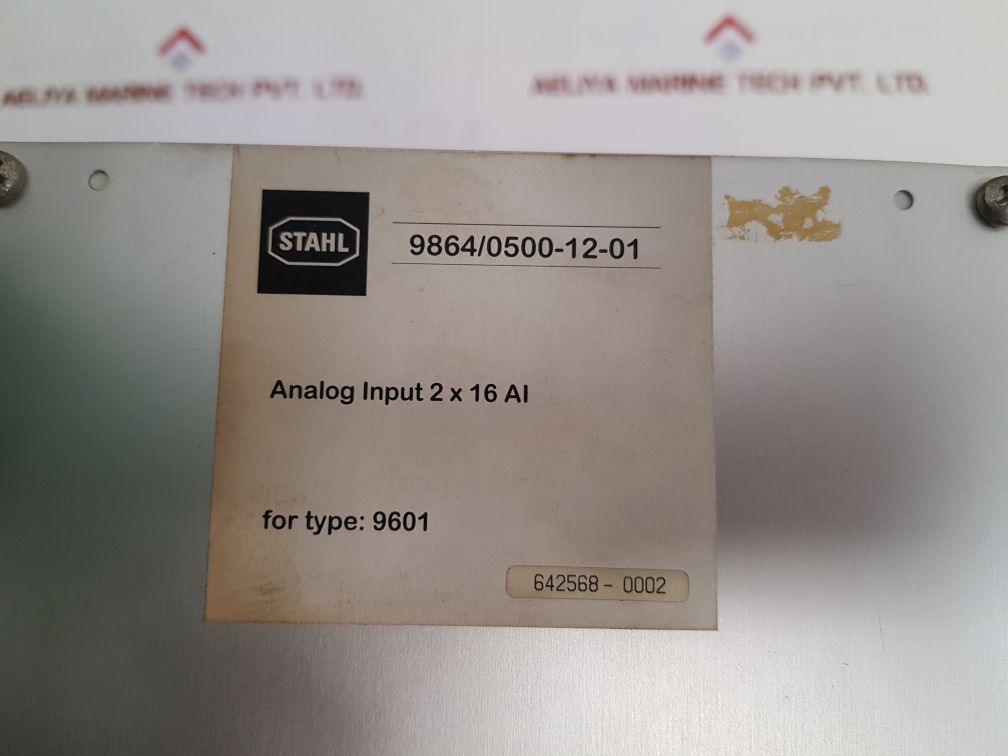 Stahl ICS1000 9601 Module Rack