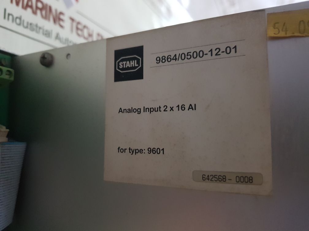 Stahl ICS1000 9601 Module Rack 642568-0008