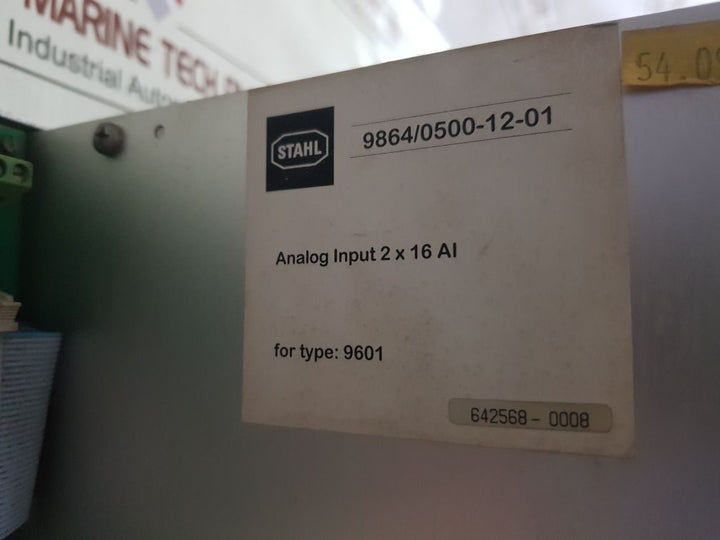 Stahl ICS1000 9601 Module Rack 642568-0008