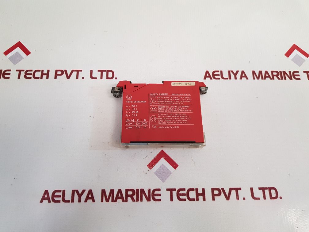 Stahl intrinspak 9001/02-016-320-10 safety barrier