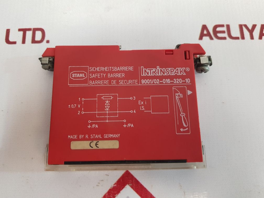 Stahl intrinspak 9001/02-016-320-10 safety barrier