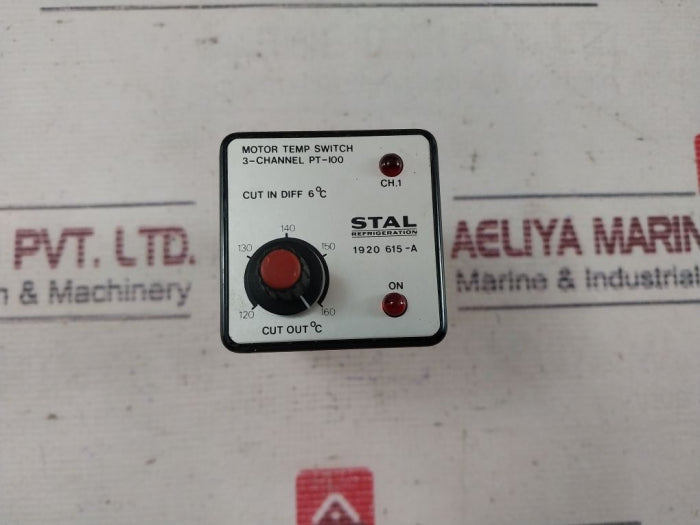 Stal Refrigeration 1920 615-A Motor Temperature Switch 3-Channel PT-100