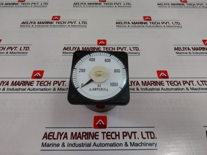 Standard Electric Works Ls-110 5A Ac Ammeter 60Hz 0-1000 Ac Amperes