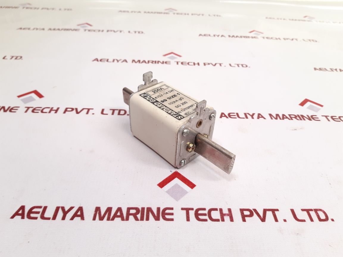 Standard Gold 415V~14.5W Fuse Link 200 A