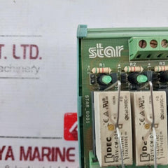 Star 8001 7 Channel Relay Module 24Vdc , 12A/30Vdc
