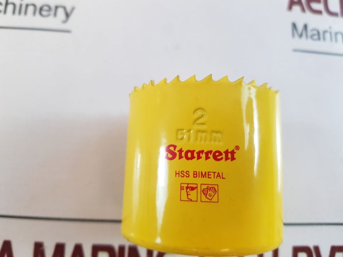 Lot of 5X Starrett SH0200 BI Metal Hole Saw 51MM