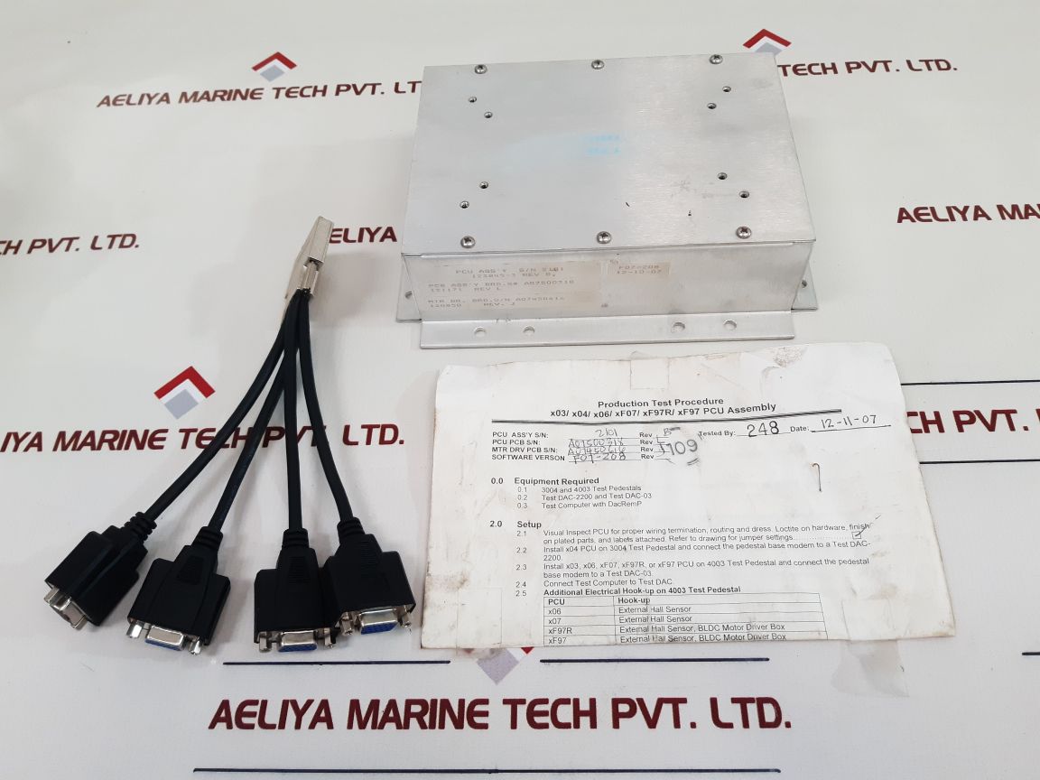 Seatel Pcu Ass'y 123845-3