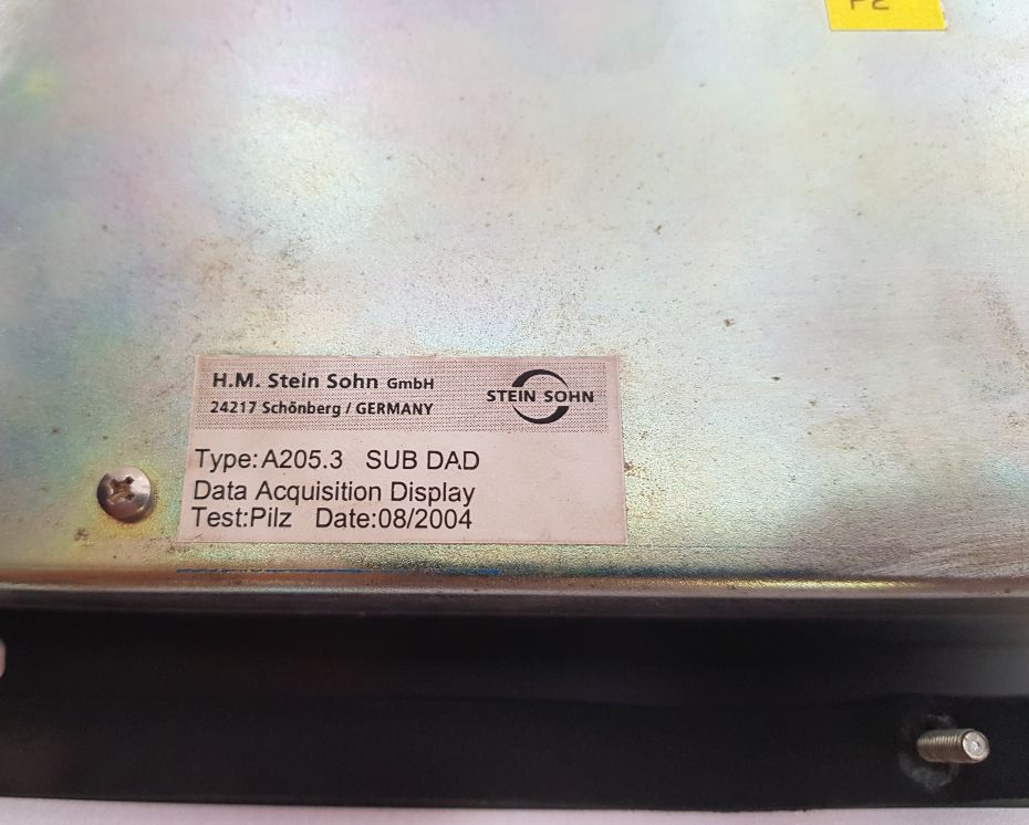 Stein sohn a205.3 sub dad data acquisition display Used One