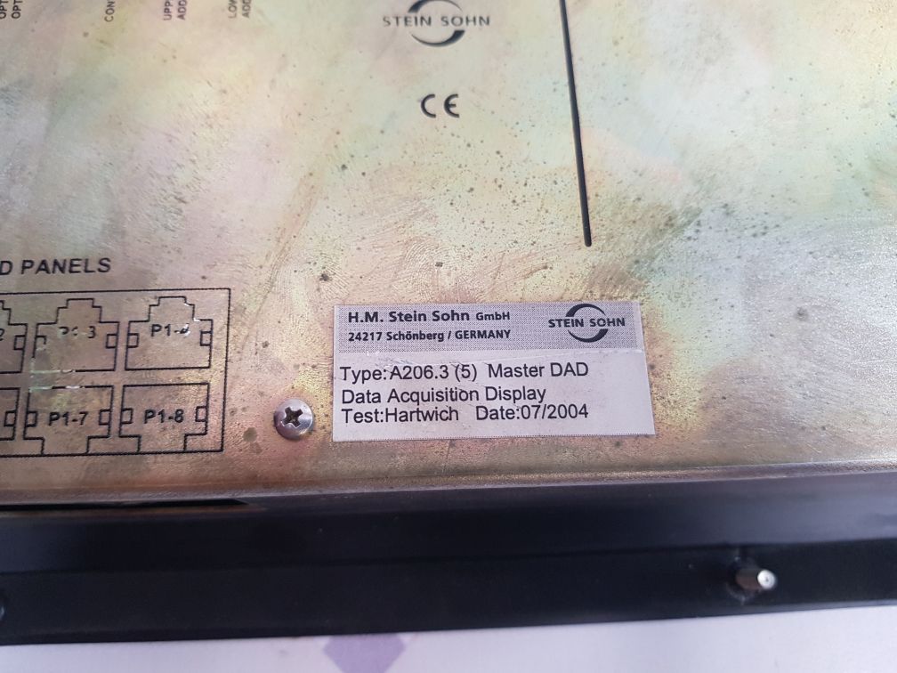 Stein Sohn A206.3(5) Master Dad Data Acquisition Display