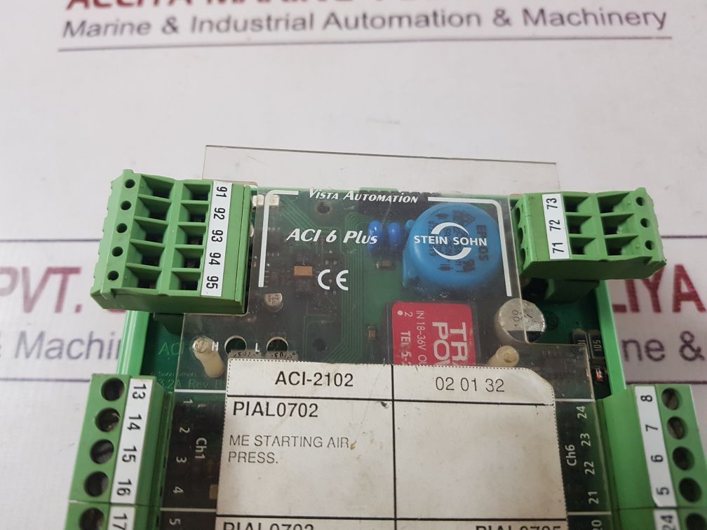 Stein Sohn F101003A Aci 6 Plus Analog Current Input Rev.J