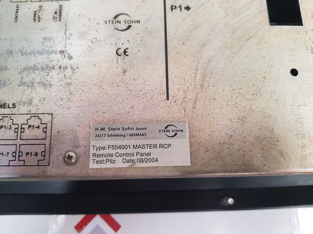 Stein Sohn F504001 Master Rcp Remote Control Panel