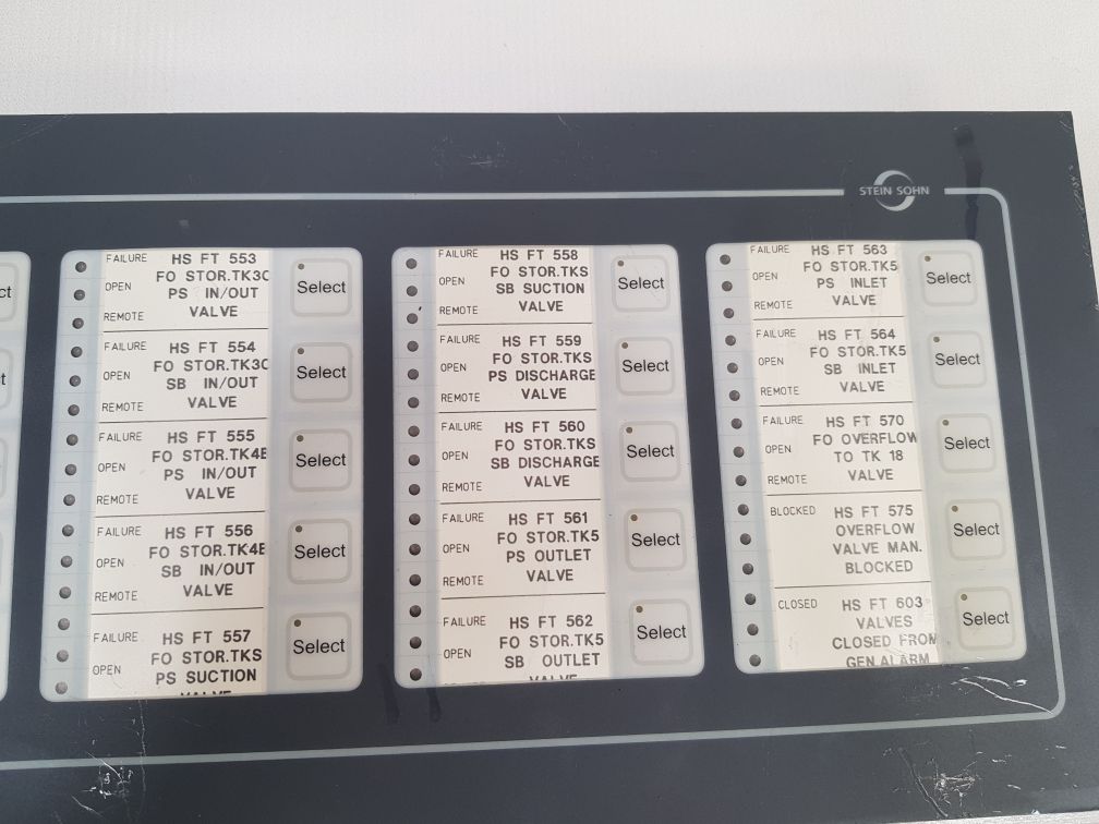 Stein sohn f505001 sub rcp remote control panel ext.