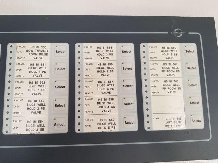 Stein Sohn F505001 Sub Rcp Remote Control Panel Ext.