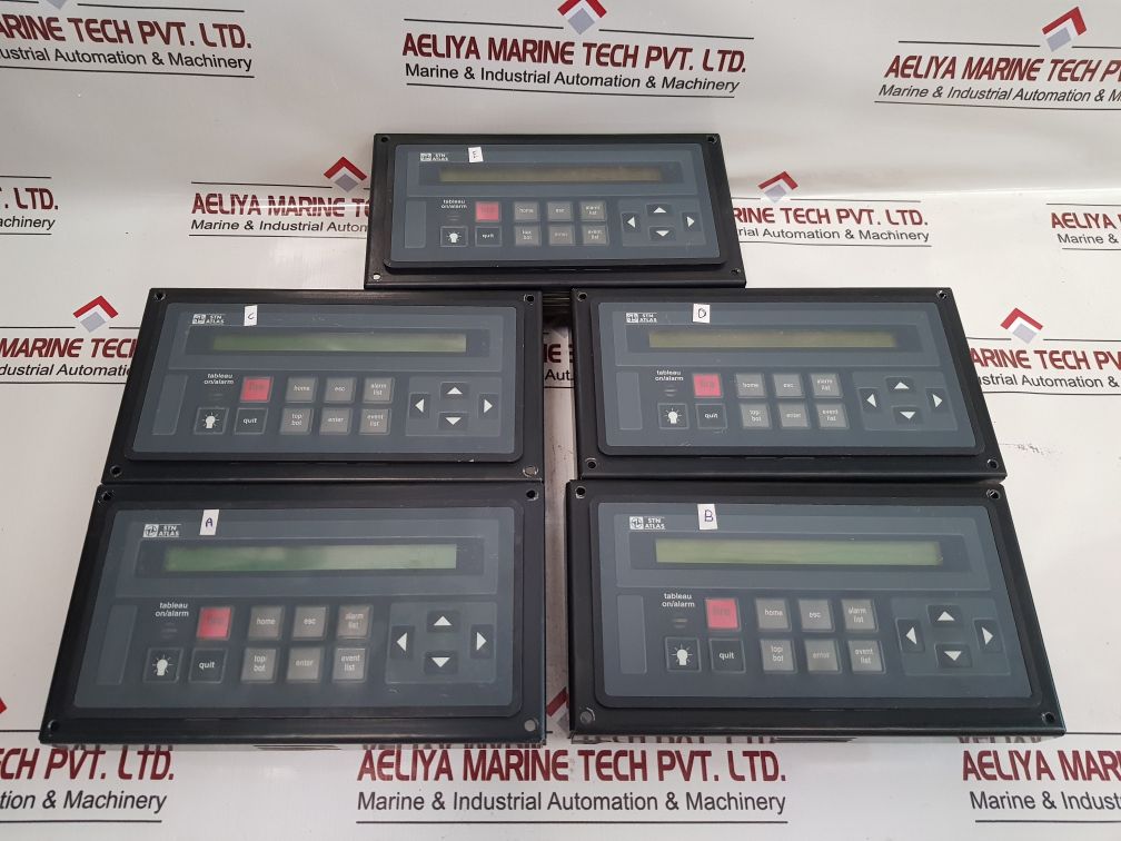 Stn atlas bat 426b signal fire alarm control display 271.135 587