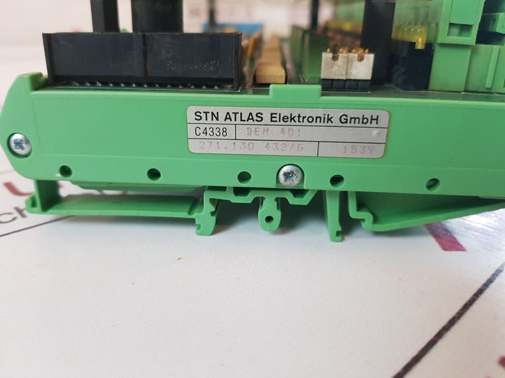 Stn Atlas Elektronik Dem 401 Digital Input Module 271.130.432/G