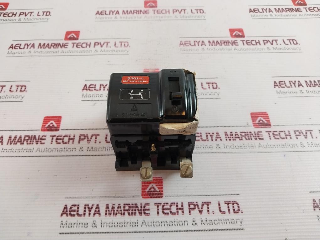 Stotz-kontakt S202-l Circuit Breaker 10A 250-380V