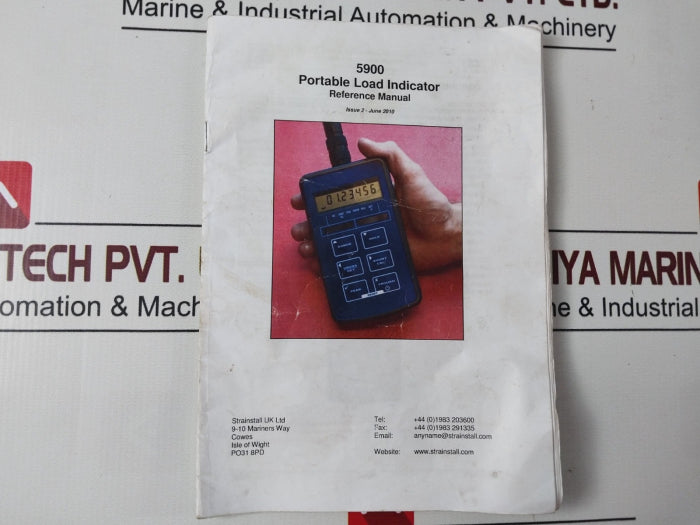 Strainstall 5900 Portable Load Indicator