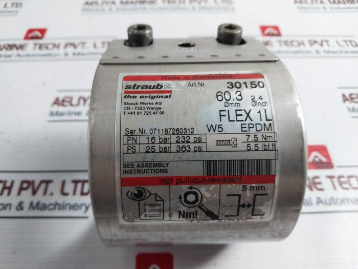 Straub 30150 Wrap-around Pipe Repair Clamp