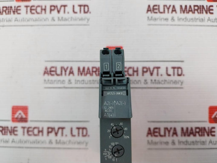 Siemens Sirius 3Rp2525-1Aw30 Time Relay 12-240V Ac/Dc 50/60Hz