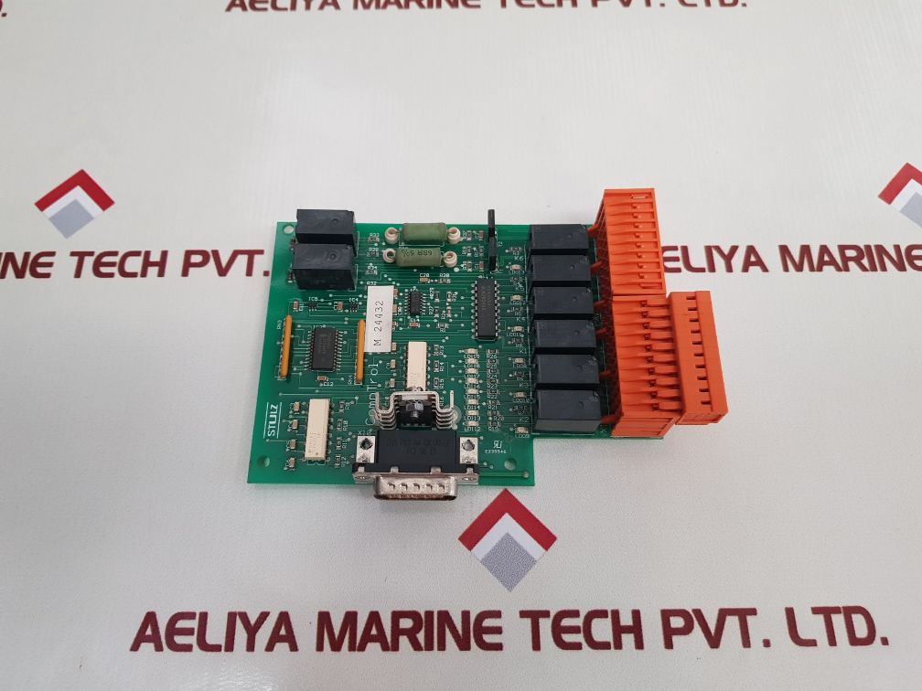 Stulz Comptrol M24432 Pcb Card Used - Aeliya Marine Tech