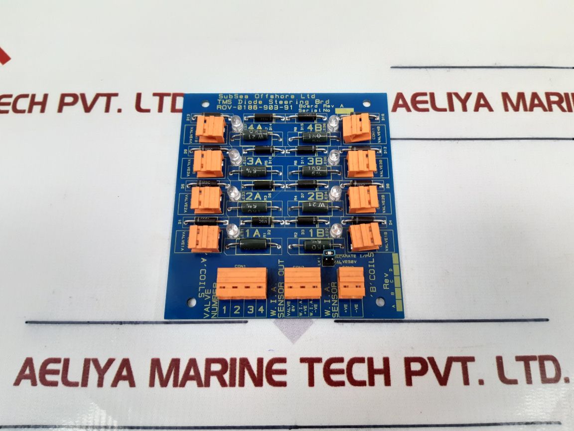Subsea Offshore Rov-0186-903-91 Rev A Pc Board