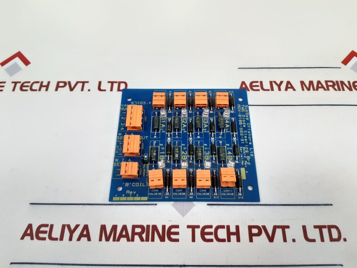 Subsea Offshore Rov-0186-903-91 Rev A Pc Board