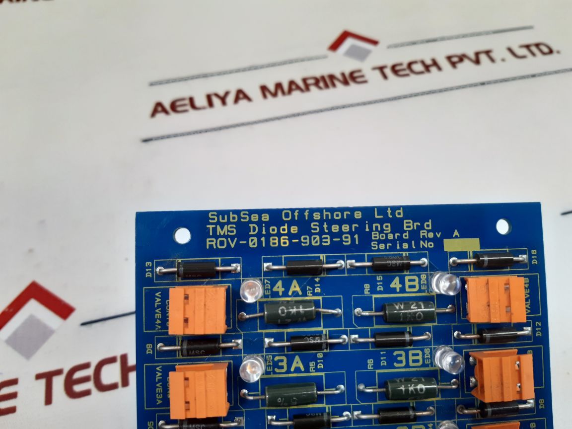 Subsea Offshore Rov-0186-903-91 Rev A Pc Board