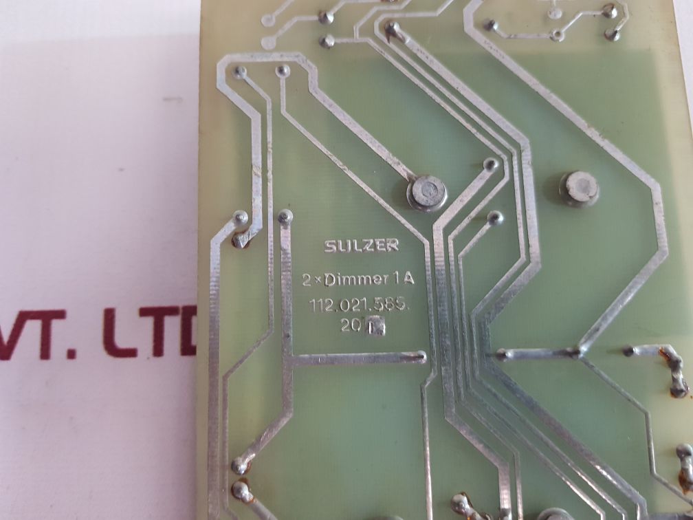 Sulzer 112.021.585.201 pcb card