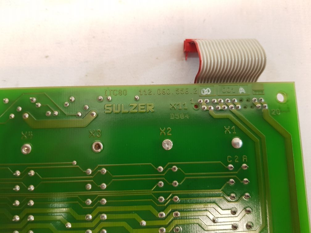 Sulzer 936etaq18 pcb card 112.060.556.200 001 a