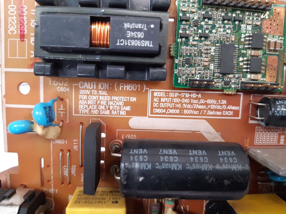 Sun Korea Ss Ip-1719-hd-a Pcb Card