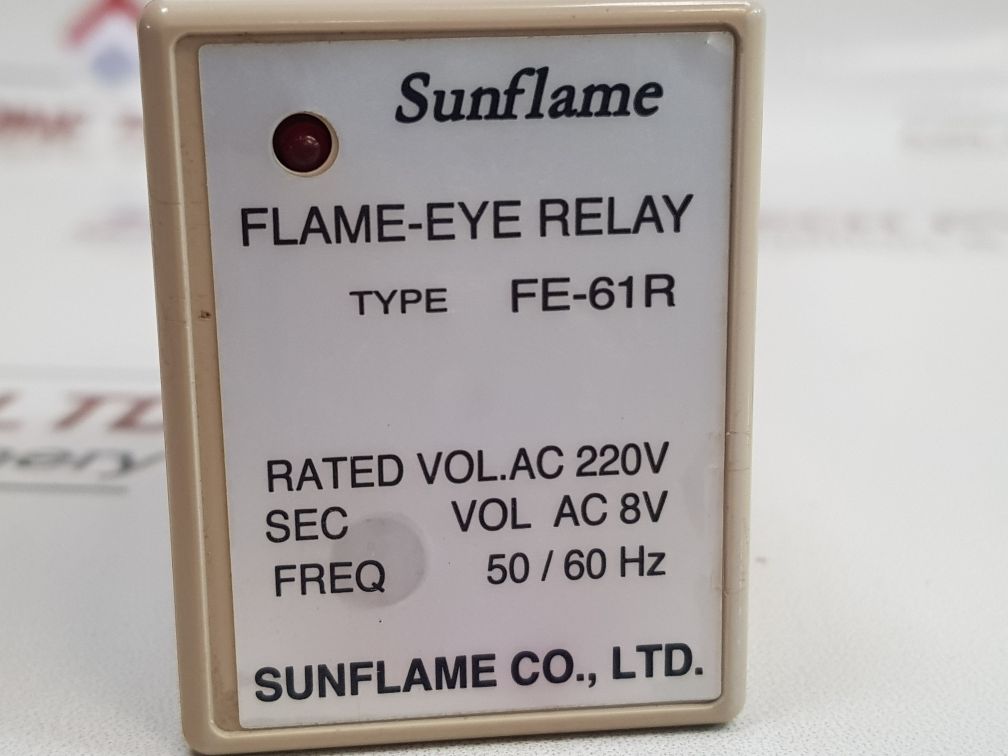 Sunflame Fe-61R Flame-eye Relay new