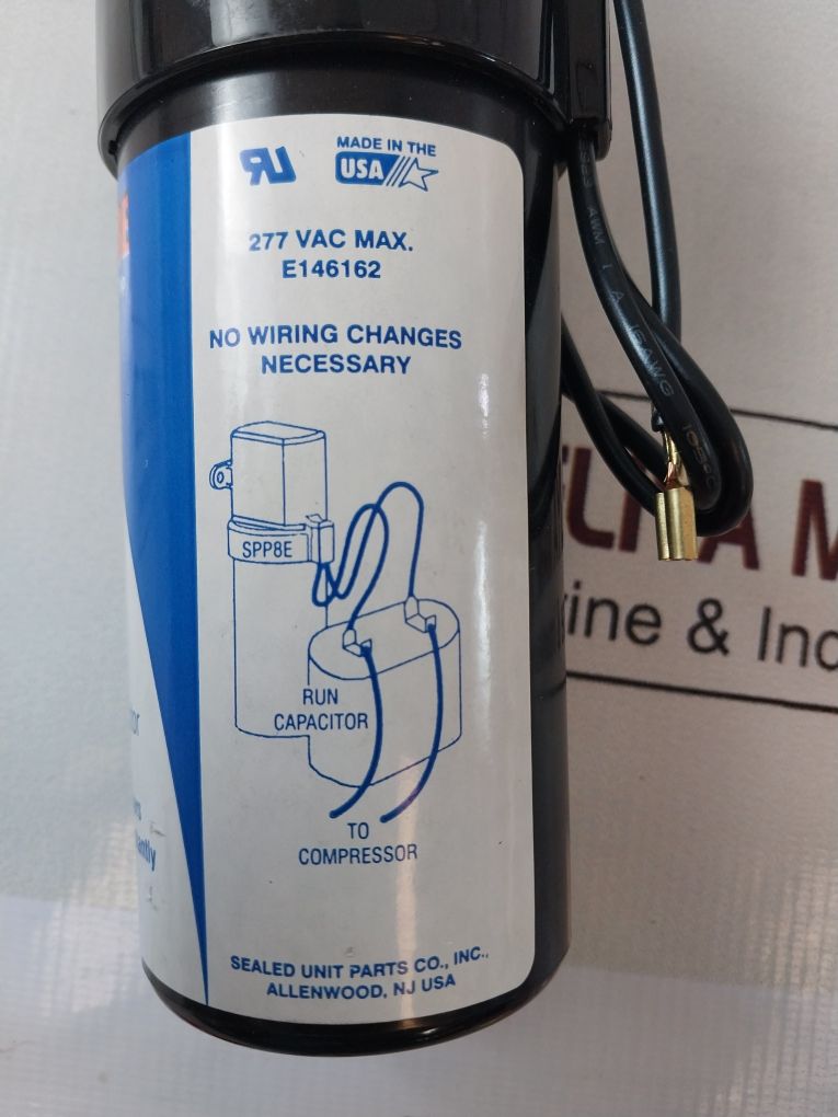 Supco spp8e electronic potential relay and start capacitor