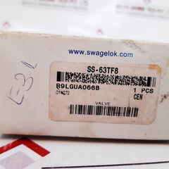 Swagelok Ss-63Tf8 Connection Ball Valve