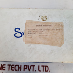 Swagelok Ss-63Tf8 Connection Ball Valve