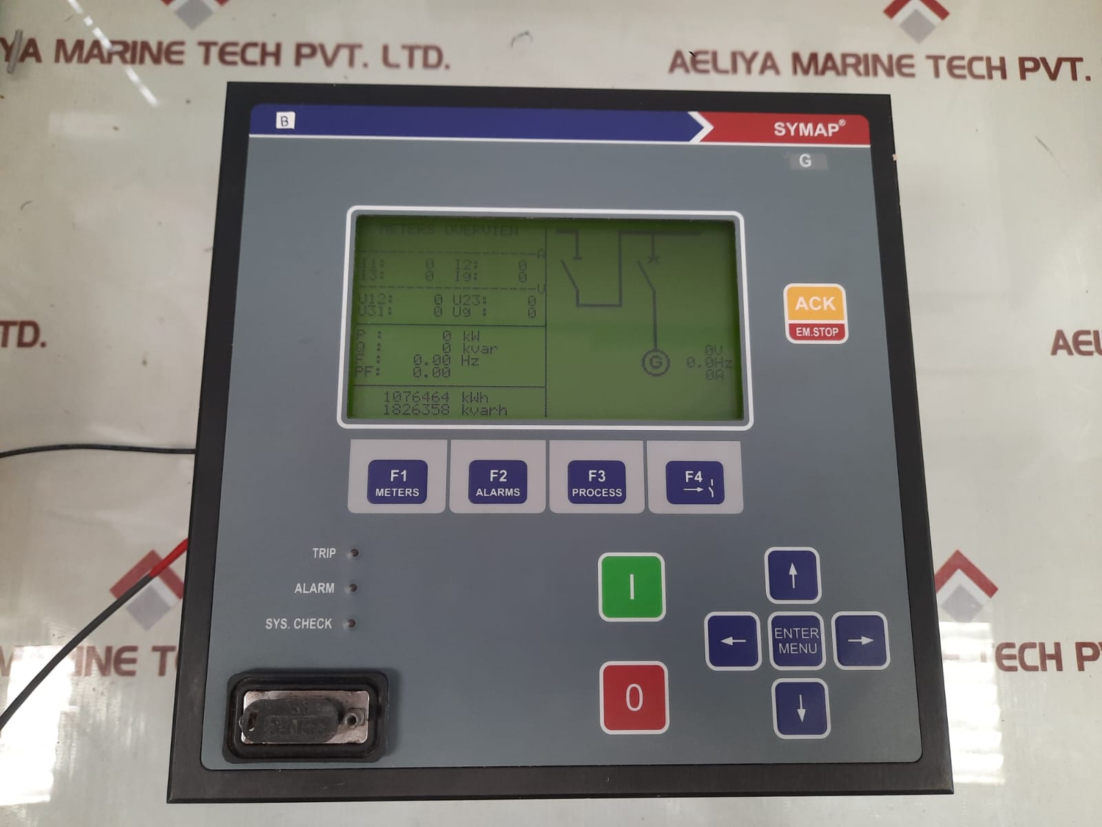 Abb Symap-g Hmi Control Panel 24Vdc 24/5A/Pt400V/Gc0/Gv0/C0Fsc2/23456