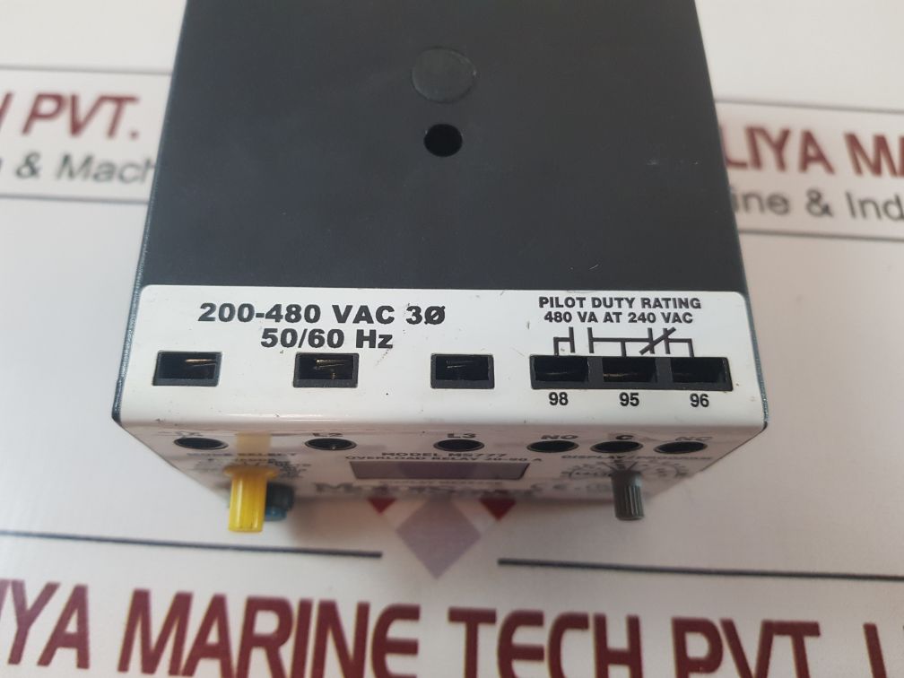 Symcom Motorsaver Ms777 Overload Relay 20-90 A