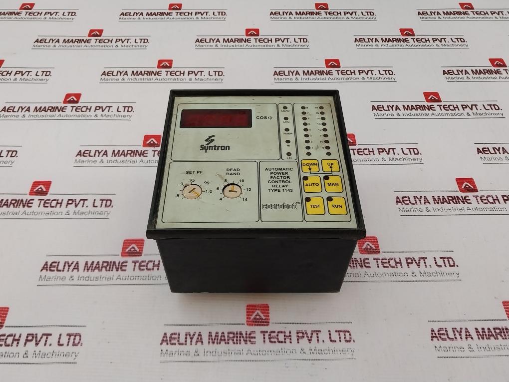 Syntron 1143 Automatic Power Factor Control Relay 415V Ac 50 Hz