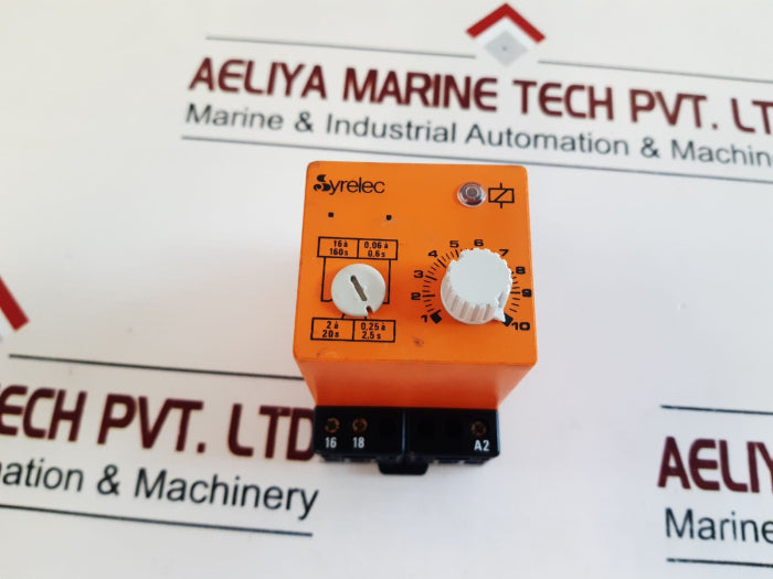 Syrelec Dkr.B Time Delay Relay 1100 Va 220V 250V~ 5A