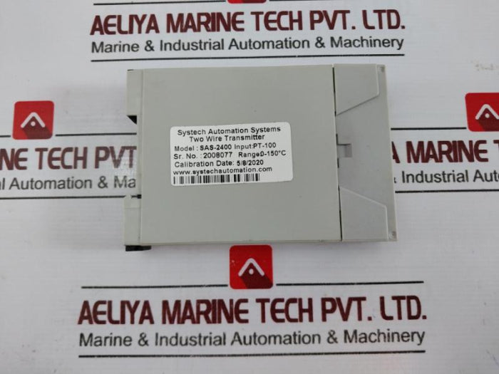 Systech Automation Sas-2400 Two Wire Transmitter Pt-100