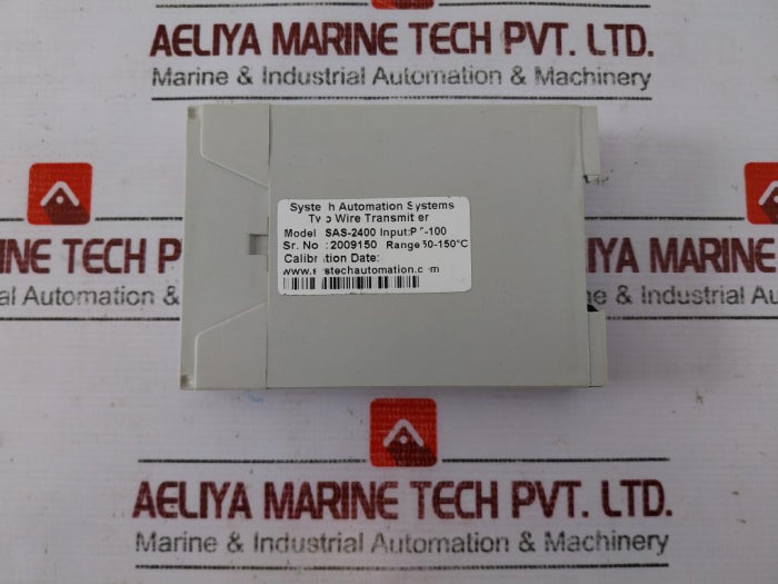 Systech Automation Sas-2400 Two Wire Transmitter Pt-100 50-150 C