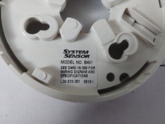 Lot Of 2X System Sensor B401 Plug-in Detector Base