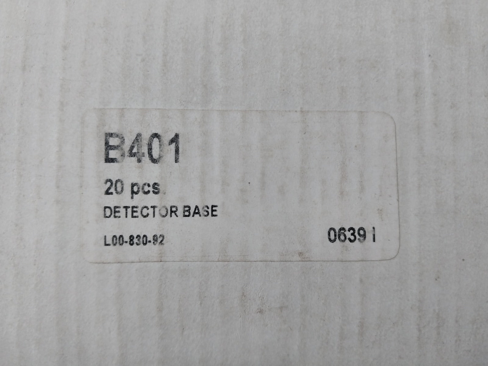 Lot Of 2X System Sensor B401 Plug-in Detector Base