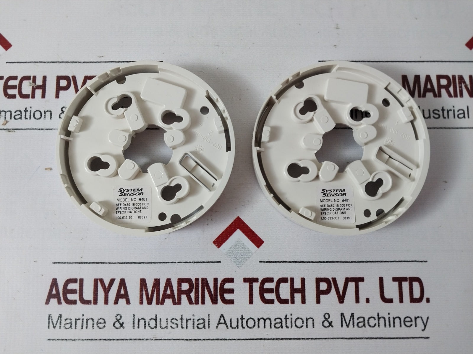Lot Of 2X System Sensor B401 Plug-in Detector Base